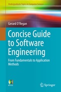 Cover: Concise Guide to Software Engineering - Springer