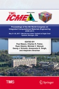 Cover: Proceedings of the 4th World Congress on Integrated Computational Materials Engineering (ICME 2017) - Springer