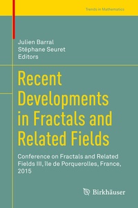Abbildung von: Recent Developments in Fractals and Related Fields - Birkhäuser