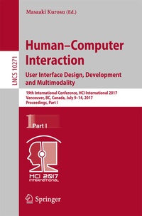 Abbildung von: Human-Computer Interaction. User Interface Design, Development and Multimodality - Springer