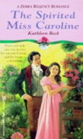 Cover: The Spirited Miss Caroline - Zebra Books