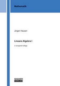 Abbildung von: Lineare Algebra I - Shaker