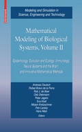 Cover: Mathematical Modeling of Biological Systems, Volume II - Birkhauser Boston Inc