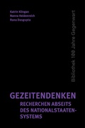 Cover: Gezeitendenken - Recherchen abseits des Nationalstaatensystems - Matthes & Seitz Berlin