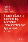 Cover: Emerging Research in Computing, Information, Communication and Applications - Springer