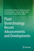 Cover: Plant Biotechnology: Recent Advancements and Developments - Springer