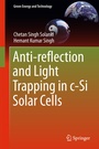 Cover: Anti-reflection and Light Trapping in c-Si Solar Cells - Springer