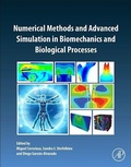 Cover: Numerical Methods and Advanced Simulation in Biomechanics and Biological Processes - Academic Press
