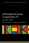 Cover: Philosophical Issues in Psychiatry IV - OUP eBook