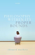 Cover: Philosophy Within Its Proper Bounds - Oxford University Press