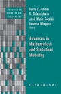 Cover: Advances in Mathematical and Statistical Modeling - Birkh&auml;user