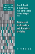 Cover: Advances in Mathematical and Statistical Modeling - Birkh&auml;user