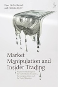 Cover: Market Manipulation and Insider Trading - Hart Publishing