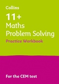 Cover: 11+ Maths Problem Solving Practice Workbook - Letts Educational
