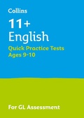 Cover: 11+ English Quick Practice Tests Age 9-10 (Year 5) - Letts Educational