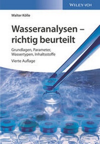 Abbildung von: Wasseranalysen - richtig beurteilt - Wiley-VCH