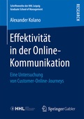 Cover: Effektivit&auml;t in der Online-Kommunikation - Springer Gabler