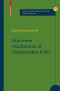 Cover: Nonlinear Oscillations of Hamiltonian PDEs - Birkh&auml;user