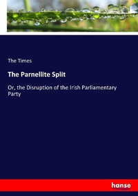 Enlarge image Cover: The Parnellite Split - Hansebooks