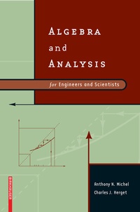 Abbildung von: Algebra and Analysis for Engineers and Scientists - Birkhauser Boston Inc
