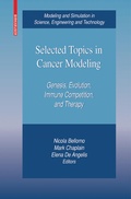 Cover: Selected Topics in Cancer Modeling - Birkhauser Boston Inc