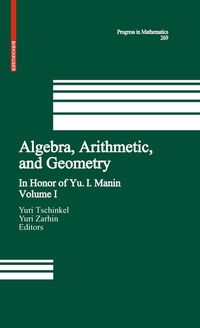 Abbildung von: Algebra, Arithmetic, and Geometry - Birkhauser Boston Inc
