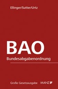 Cover: Bundesabgabenordnung inkl. 15. Erg.-Lfg. - Manz