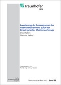 Cover: Erweiterung der Prozessgrenzen des Halbhohlstanznietens durch den Einsatz geteilter Matrizenwerkzeuge - Wissenschaftliche Scripten