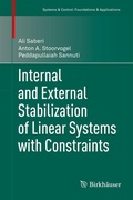 Cover: Internal and External Stabilization of Linear Systems with Constraints - Birkhauser Boston Inc