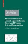 Cover: Advances in Statistical Control, Algebraic Systems Theory, and Dynamic Systems Characteristics - Birkhäuser