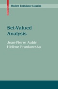 Cover: Set-Valued Analysis - Birkh&auml;user