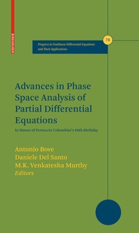 Abbildung von: Advances in Phase Space Analysis of Partial Differential Equations - Birkhäuser
