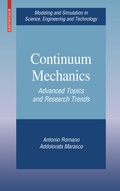 Cover: Continuum Mechanics - Birkhauser Boston Inc