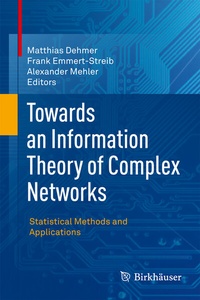 Abbildung von: Towards an Information Theory of Complex Networks - Birkhäuser