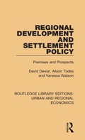 Cover: Regional Development and Settlement Policy - Routledge
