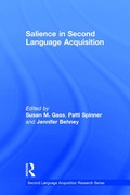 Cover: Salience in Second Language Acquisition - Routledge