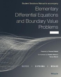Enlarge image Cover: Elementary Differential Equations and Boundary Value Problems, Student Solutions Manual - Wiley