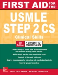 Abbildung von: First Aid for the USMLE Step 2 CS, Sixth Edition - McGraw-Hill Education