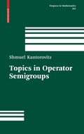 Cover: Topics in Operator Semigroups - Birkh&auml;user