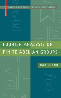 Abbildung von: Fourier Analysis on Finite Abelian Groups - Birkhäuser