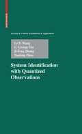 Cover: System Identification with Quantized Observations - Birkhauser Boston Inc