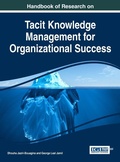 Cover: Handbook of Research on Tacit Knowledge Management for Organizational Success - Information Science Reference