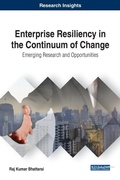 Cover: Enterprise Resiliency in the Continuum of Change - Information Science Reference