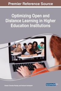 Enlarge image Cover: Optimizing Open and Distance Learning in Higher Education Institutions - Information Science Reference