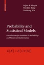 Cover: Probability and Statistical Models - Birkhäuser