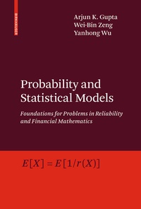Abbildung von: Probability and Statistical Models - Birkhauser Boston Inc