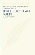 Cover: Three European Poets - University College Dublin Press