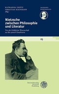 Cover: Nietzsche zwischen Philosophie und Literatur - Universit&auml;tsverlag Winter