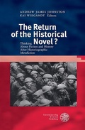 Cover: The Return of the Historical Novel? - Universit&auml;tsverlag Winter