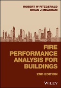 Cover: Fire Performance Analysis for Buildings - Wiley